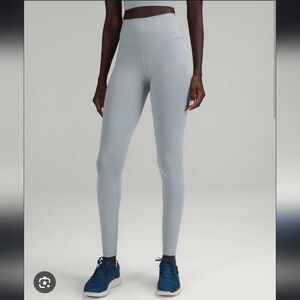 Lululemon Wunder Train High-Rise Tight 28" Chambray